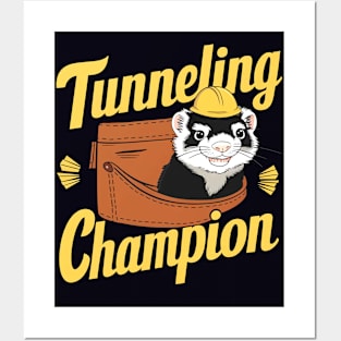 Tunneling champion Posters and Art